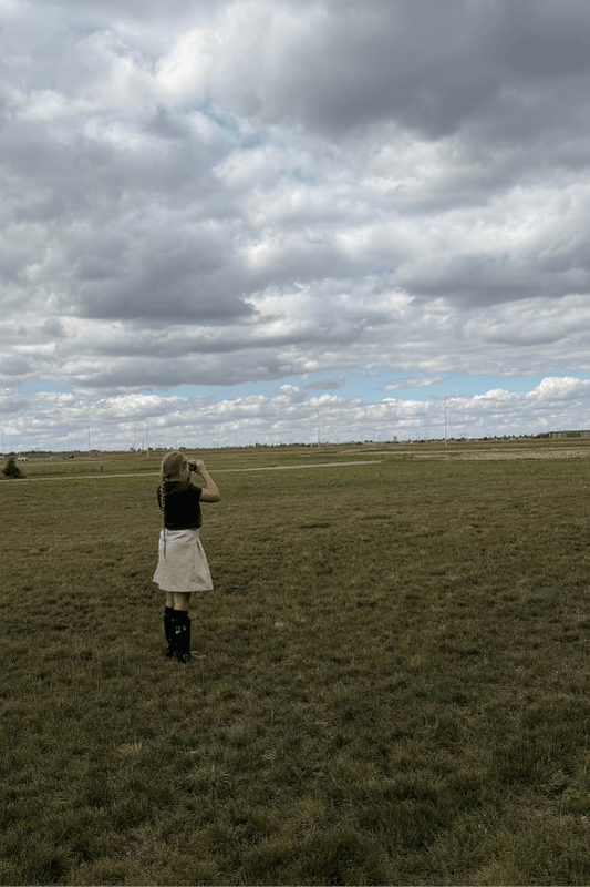 Learner Looking at Sky