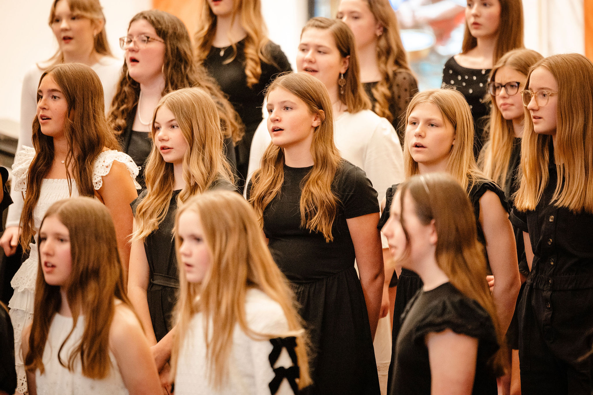 Girls in Choir