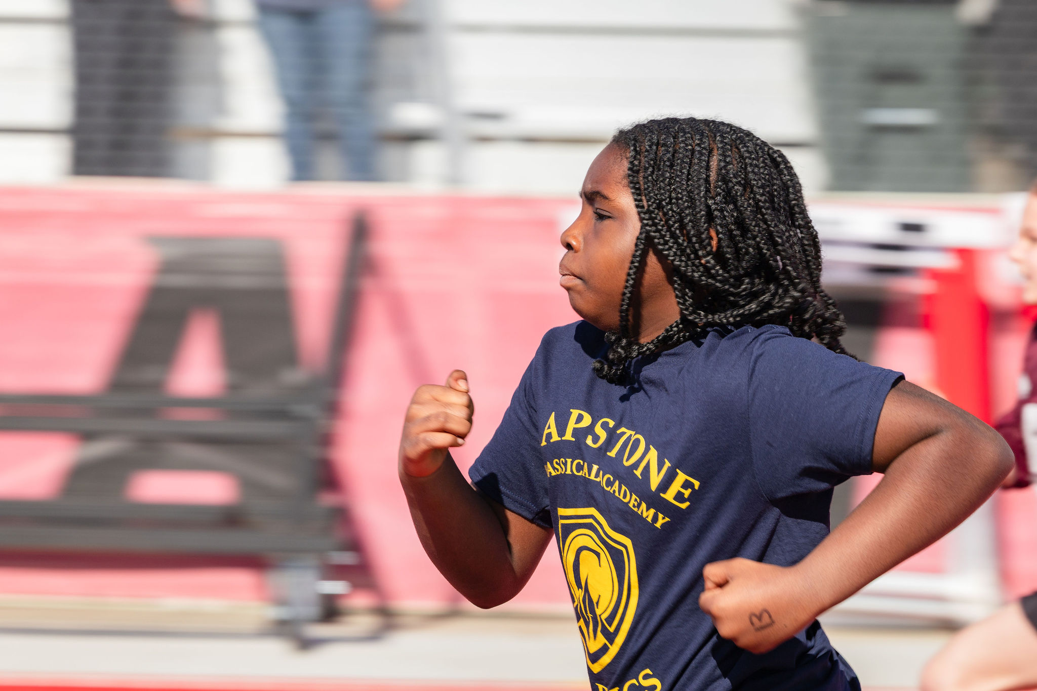 track and field running