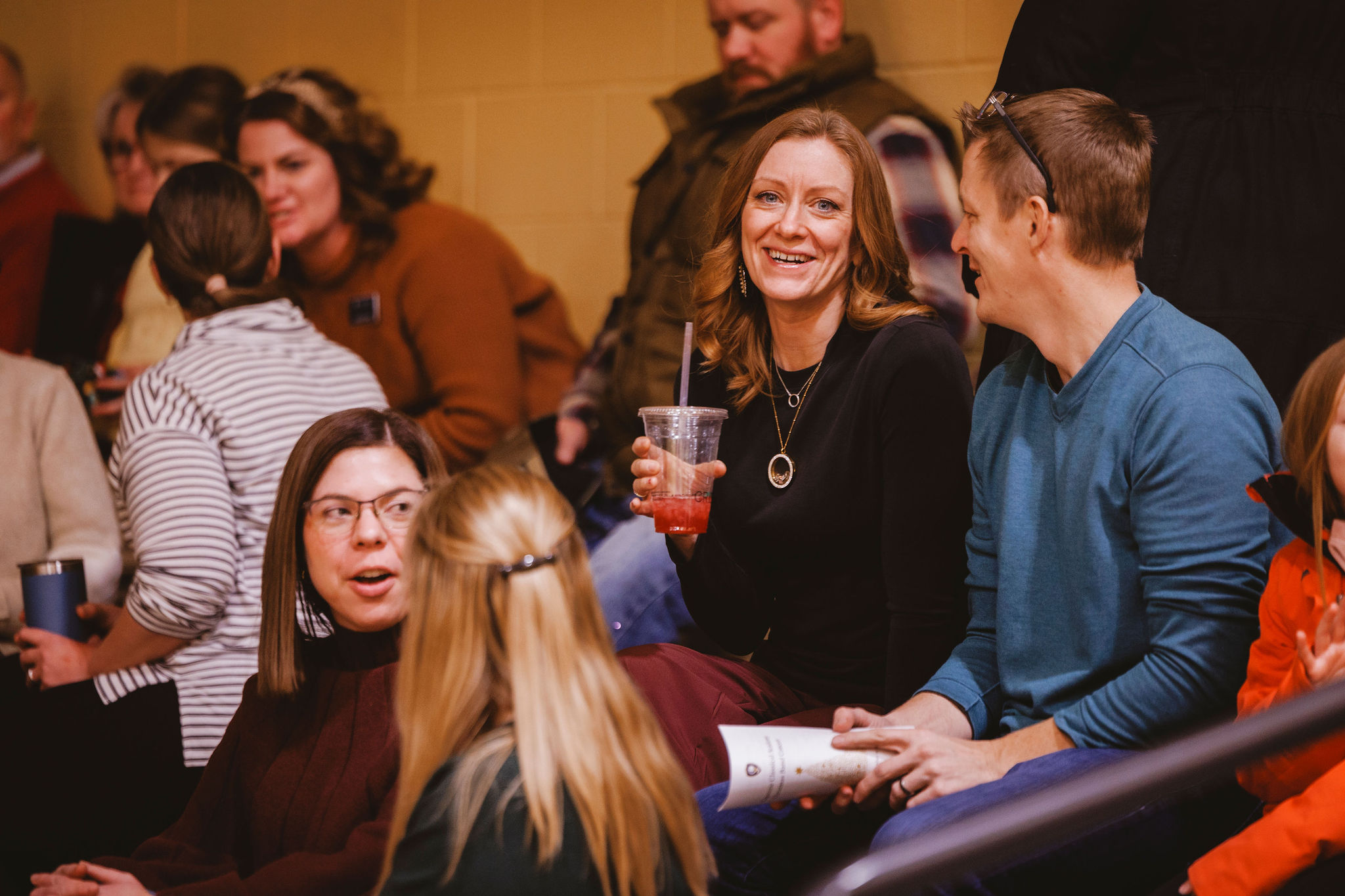 family at band concert