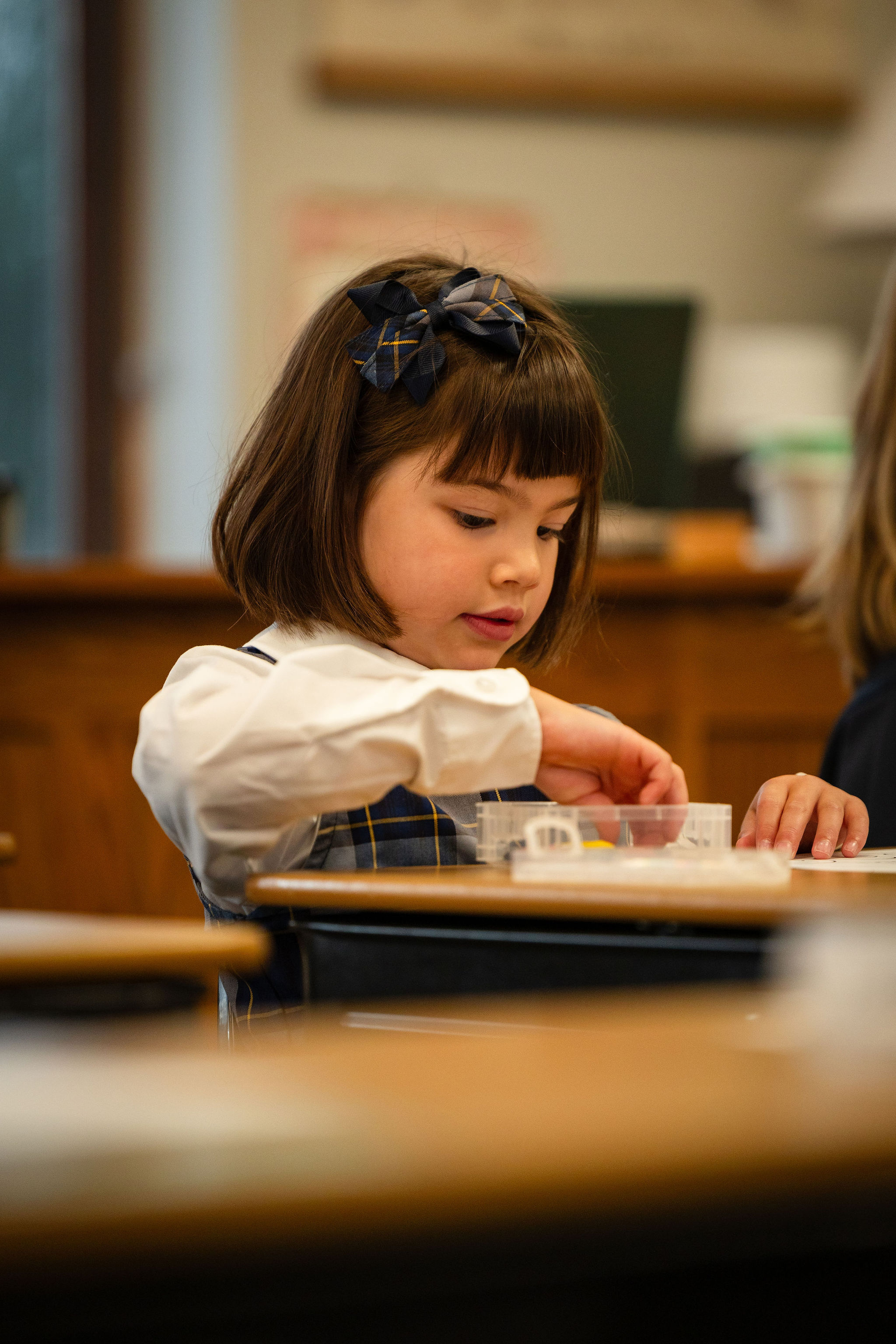 kindergarten girl vertical