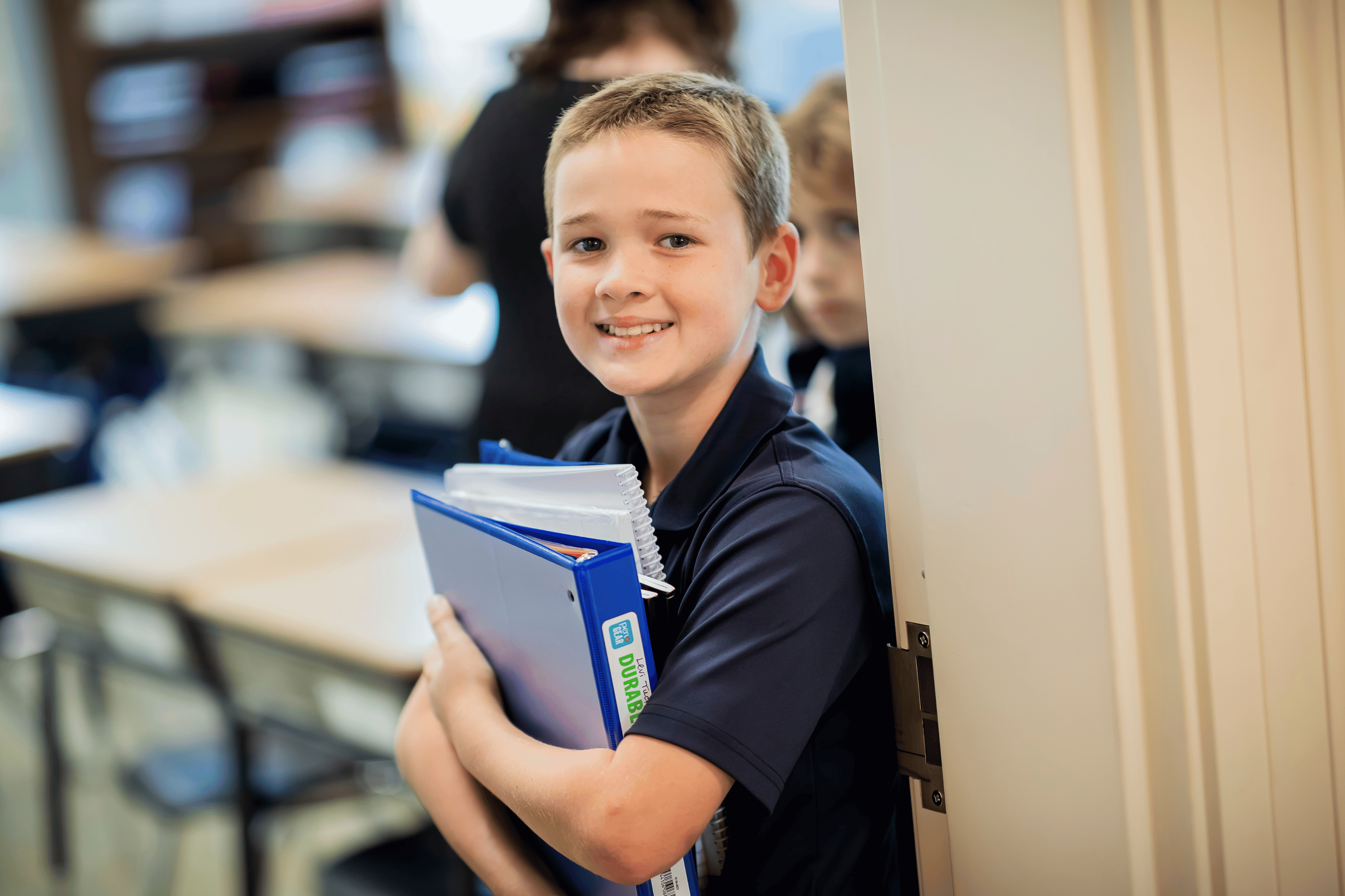 Young Student Smiling