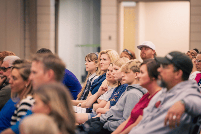 Parents at CPF Meeting