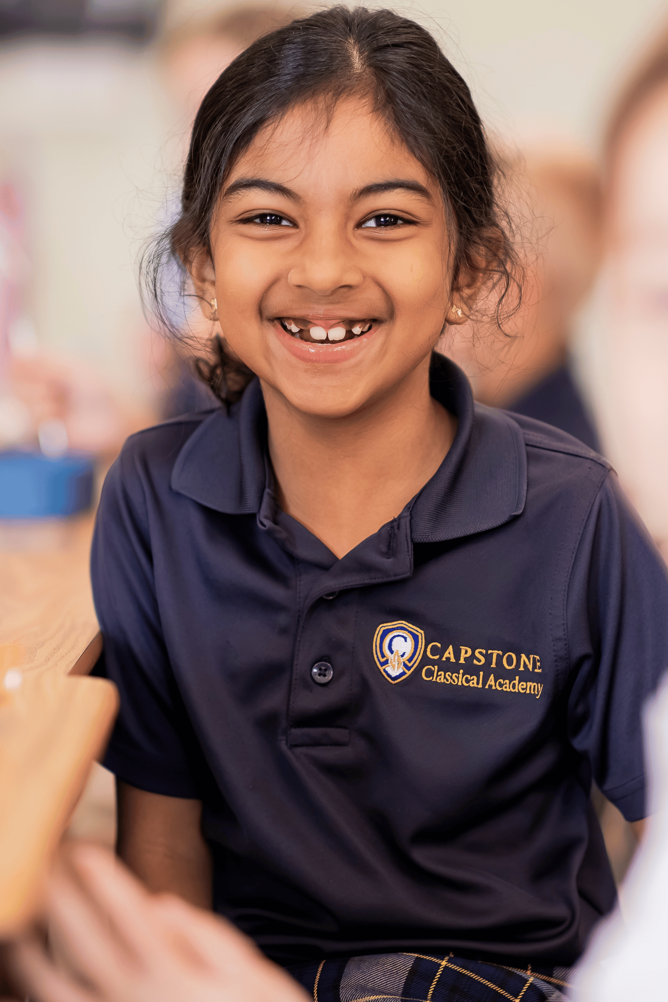 Young Girl Smiling