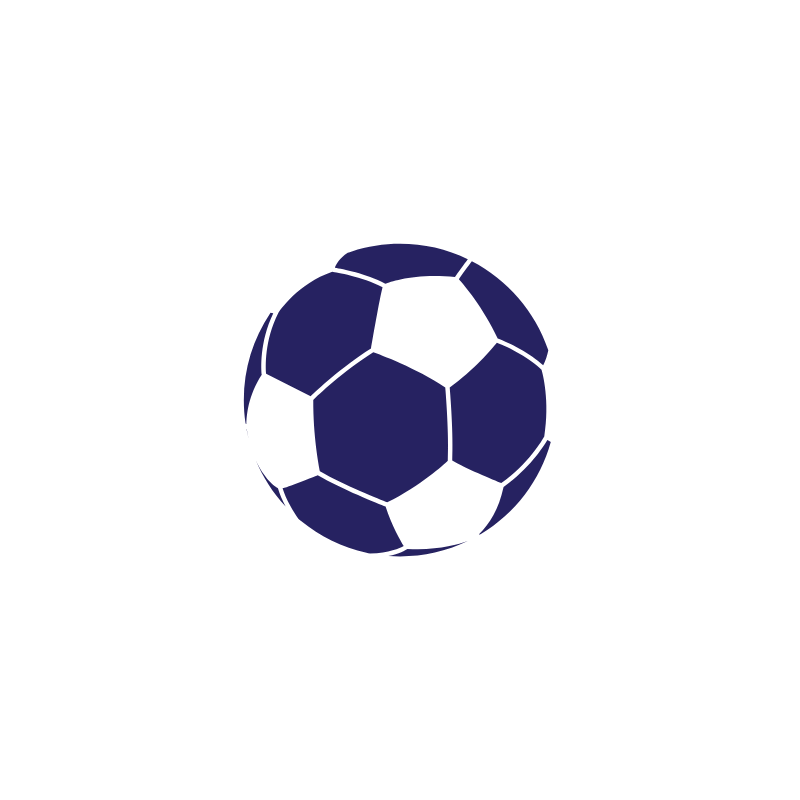 soccer icon small blue