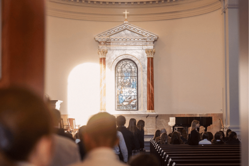 Stained Glass in Chapel