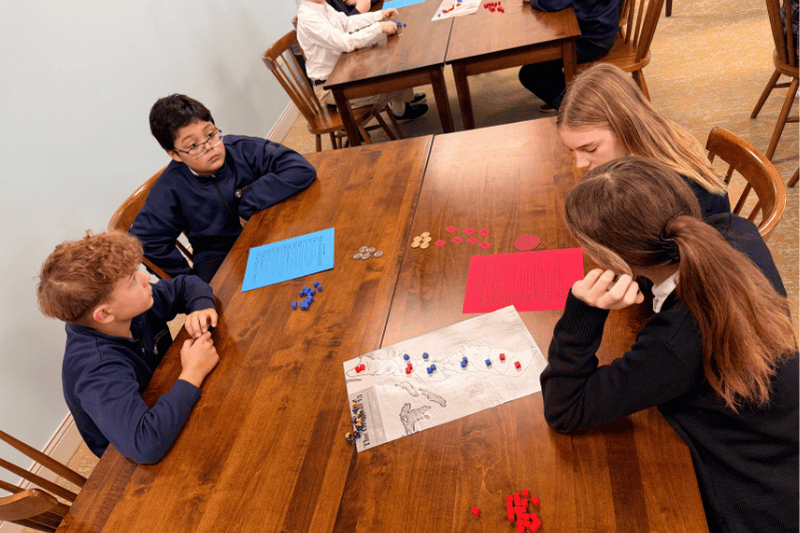Students Playing History Game 6