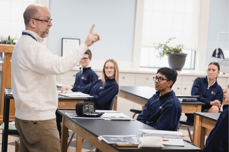 Upper School Science Class