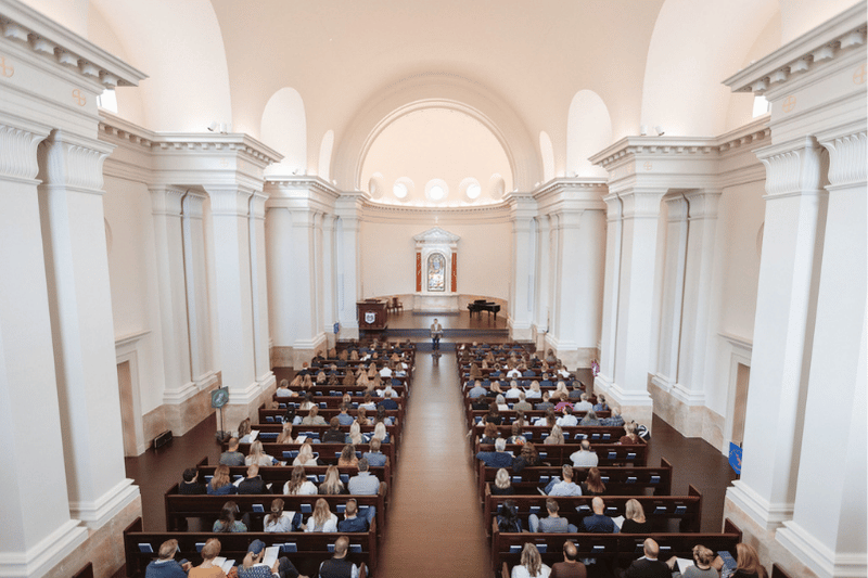 Wide Shot of Chapel